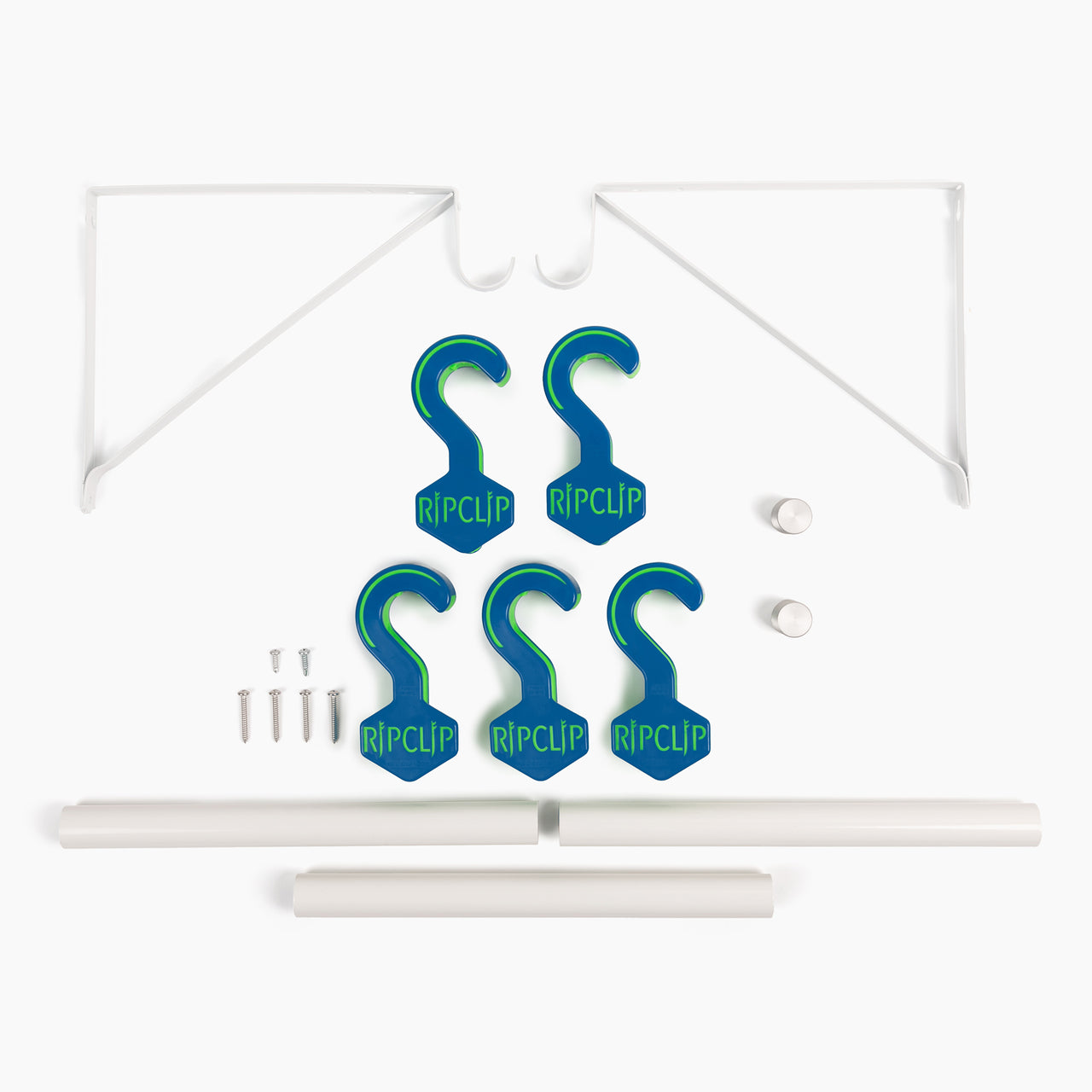 5 RipClip Pack + 39" Pole Rack